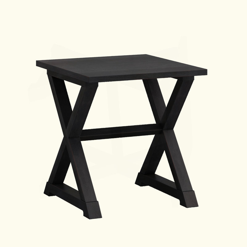 Accent Table - End - Side Table - Square - Nightstand, Black