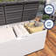 Emperic Design 46'' W 120 Gallons Water Resistant Resin Lockable Deck Box in White