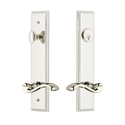 Carré Complete Entry Lever Set with Deadbolt