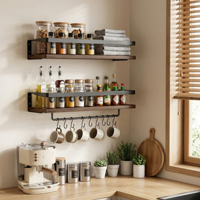 2 Piece Floating Shelf