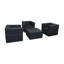 Amlie 78cm Wide Square Solid Colour Pouffe Ottoman-1295087102