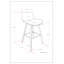 Tabouret de bar et de comptoir Randolph-1718700893