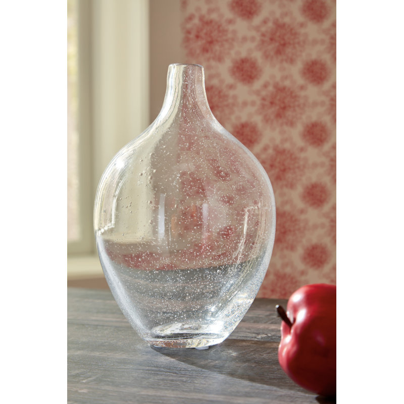 Vase Cayra, H 11 po x l 7 po x P 7 po