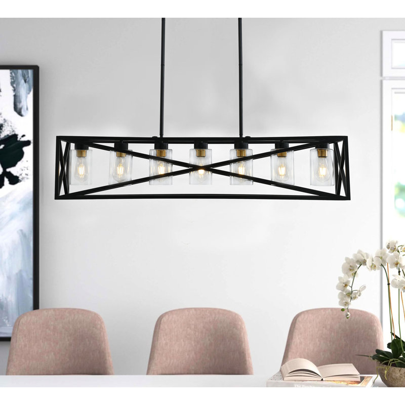 7 - Light Black Kitchen Island Pendant
