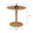 Haben Round Pedestal Dining Table-1540168825-1540168827