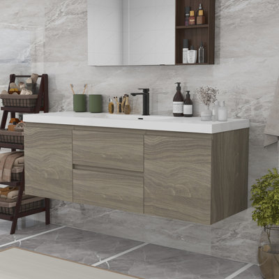 Meuble-lavabo mural