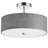 Akyiah Fabric Semi Flush Mount-223047979