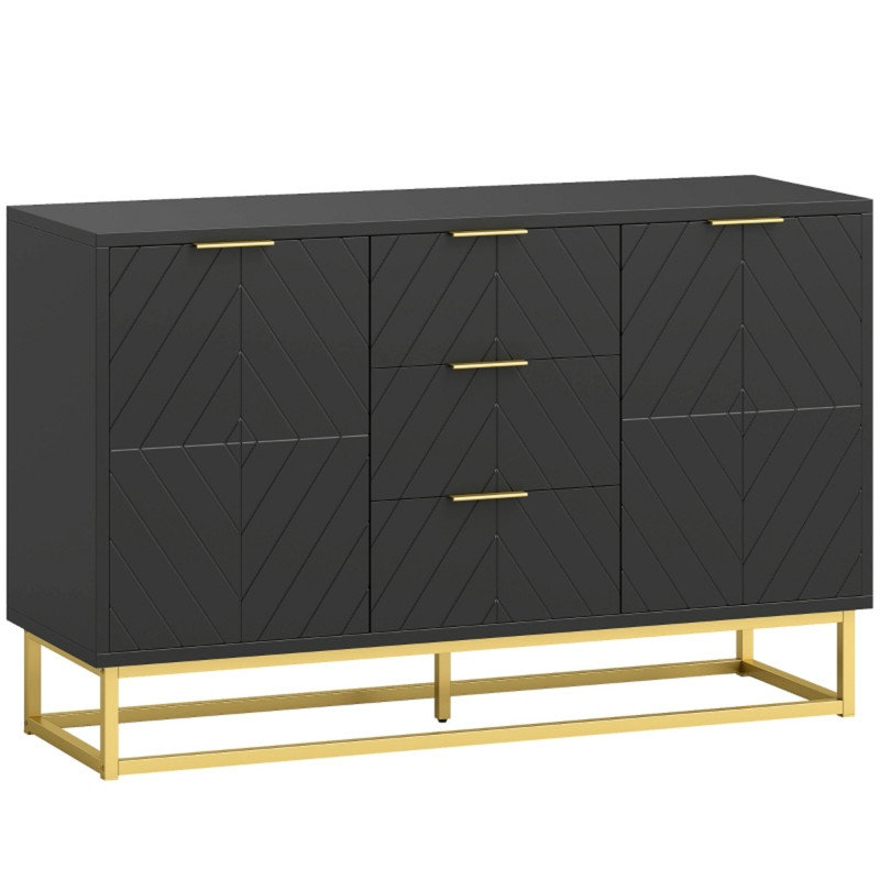 120 cm W Steel Sideboard