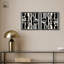 Noir Patterns Set Canvas Elegant Boho Art by Art Remedy-111736010-111736018