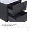 Meuble-lavabo simple 24 po avec lavabo-105590295