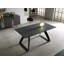 Vespi Extendable Metal Base Dining Table-114520276