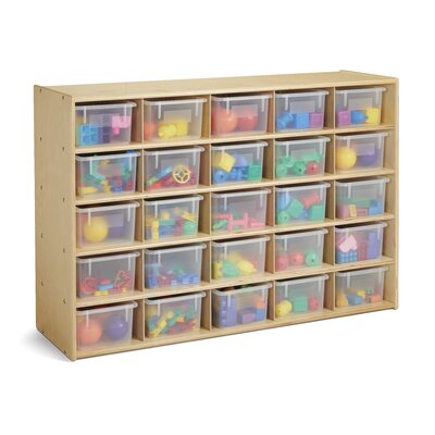 Young Time® 25 Compartment Cubby with Bins -  Jonti-Craft, 7141YT