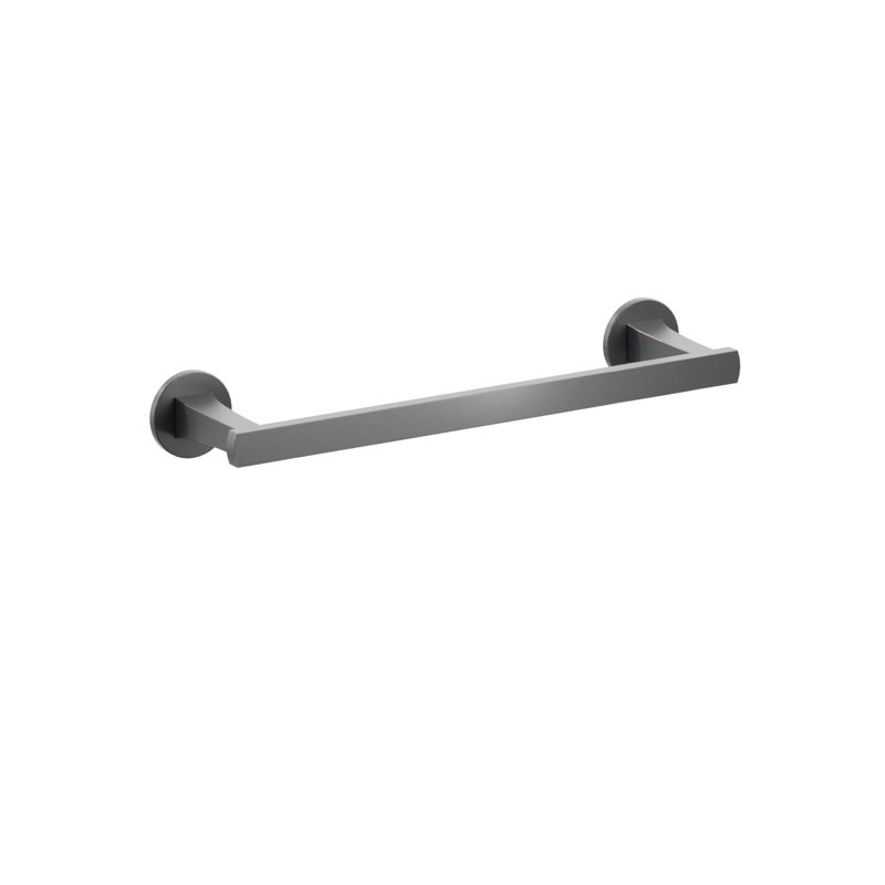 Porte-serviettes Emtek, Bronze frotté à l'huile, H 1,625 po x L 13,375 po x P 3,125 po