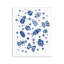 Plaque murale indigo Bugs & Dots, design par Connie Summers