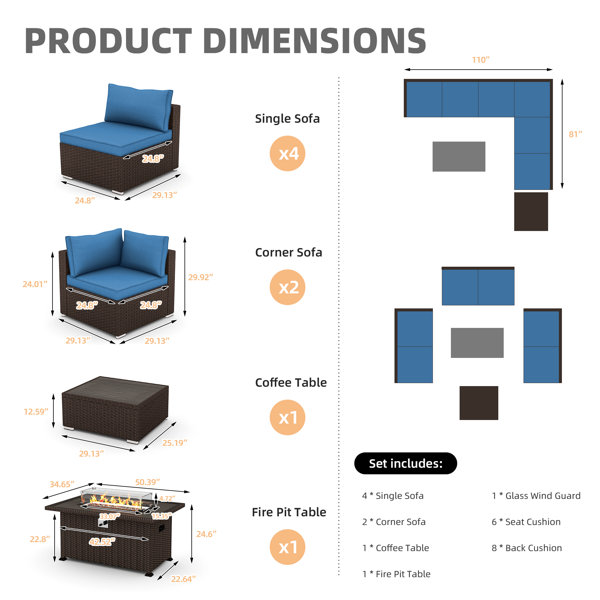 Dimensions du produit