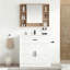 Meuble-lavabo autoportant 31 pouces Farmhouse-1131172294