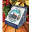 Holiday Splendor 5.5'' Handmade Glass Ball Ornament-110327058-124934276