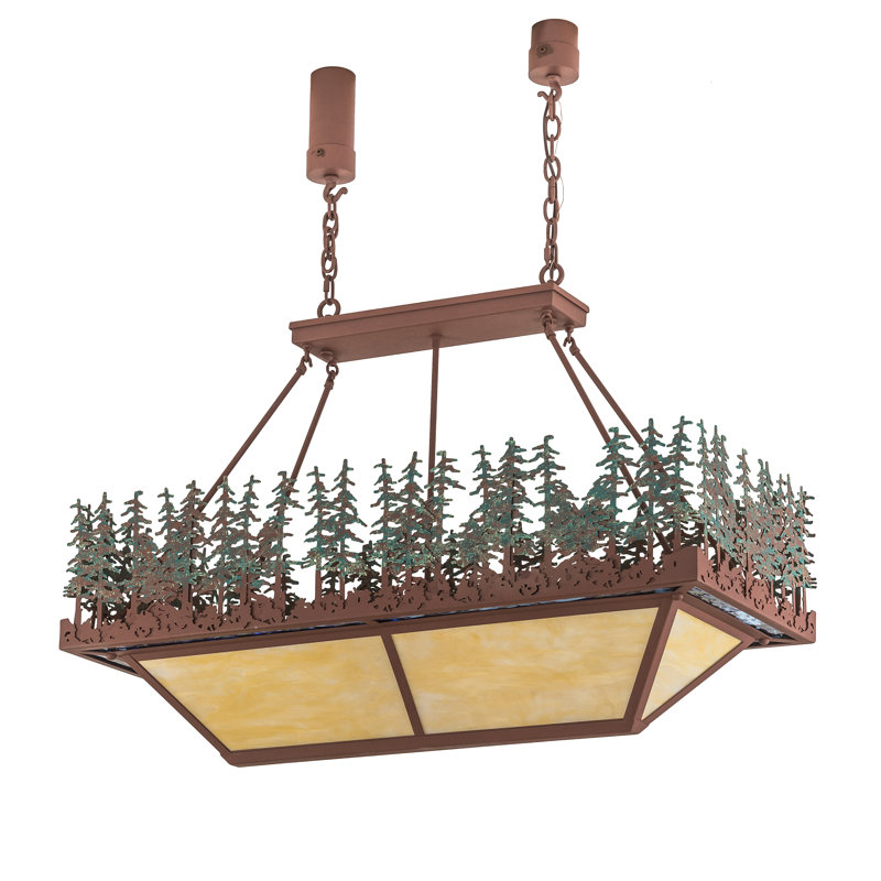Luminaire suspendu oblong 42 po Pine Lake