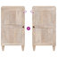 Solid Wood Accent Cabinet-2105347434