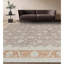 Tapis gris noué à la main de haute qualité