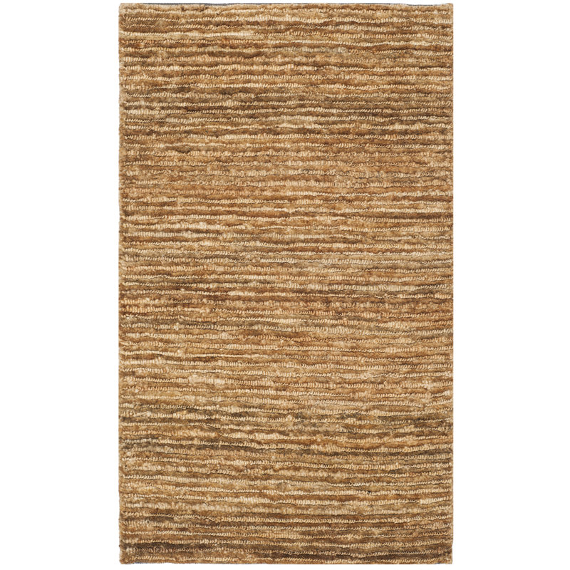 Tapis en jute de couleur unie Seden, Rectangle 3 pi x 5 pi