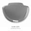 Simplehuman 50 Liter / 13 Gallon Semi-Round Kitchen Step Trash Can with Secure Slide Lock, Plastic-880660365