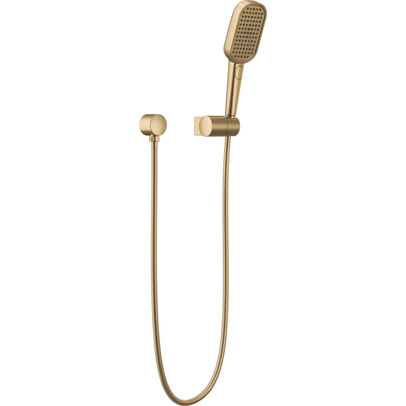 Douche à main 4 réglages Delta or, 1,75 gallons par minute, Lumicoat® bronze champagne