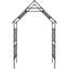 240cm H x 120cm W Metal Arched
