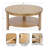 Aamnah Prayash Tiered Round Living Room Coffee Table-281018684