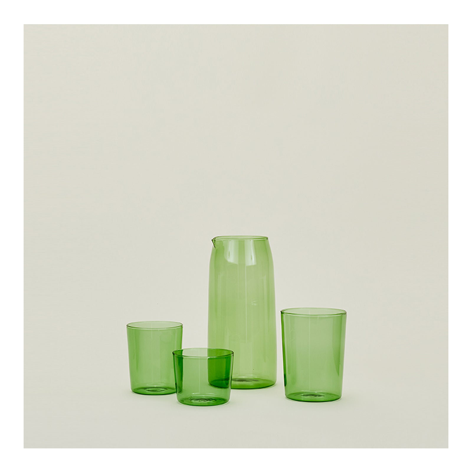 Essential Glassware , Small Glassware 6 oz., Olive