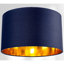 Contemporary Cotton Lamp/Light Shade with Shiny Paper Inner-561683929-660541412