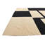 Tapis noir et blanc 6x9 Pinkerton