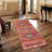 Red Area Rug, 5 Ft. 3 In. X 7 In., Tribes Gcyls4002, 100% Polypropylene, Stain , For Busy Households Gcyls4002 , Home Accessory-107455881