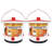 Farm Innovators Heated 2 Gallon Poultry Water Bucket Drinker, White/Red (2 Pack)