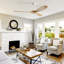 Kemp 60" 3-Solid Wood Blade Indoor/Outdoor Large Ceiling Fan With Remote,no light-241555166