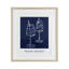 «Sit Back & Relax», reproduction encadrée bleue sous verre, design avec lettres et doublure-262085066-262085063