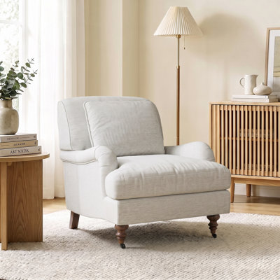 English Classic Roll Arm Chair