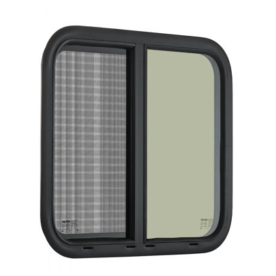 Fenêtre horizontale pour véhicule récréatif l 24 po x H 20 po coulissante teintée