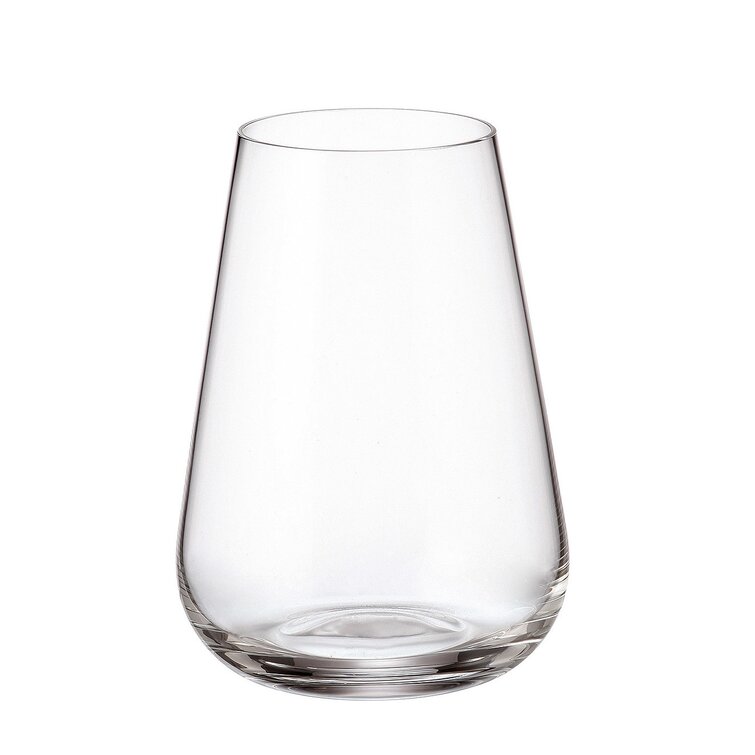 Edsall Crystalite Bohemia Amundsen/Ardea 16 oz. All Purpose Wine Glass (Set of 12) Red Barrel Studio Capacity: 10 oz.