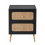 Table de chevet 2 tiroirs Okkra-615195602