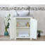 Rodarte 650mm Single Bathroom Vanity with Vessel Ceramic Basin-40568332-40568205