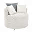 Fauteuil d'appoint à roulettes Malna