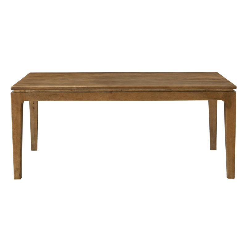 Grande table de salle à manger Cassandra, 30" H x 72" W x 36" D, Tanné