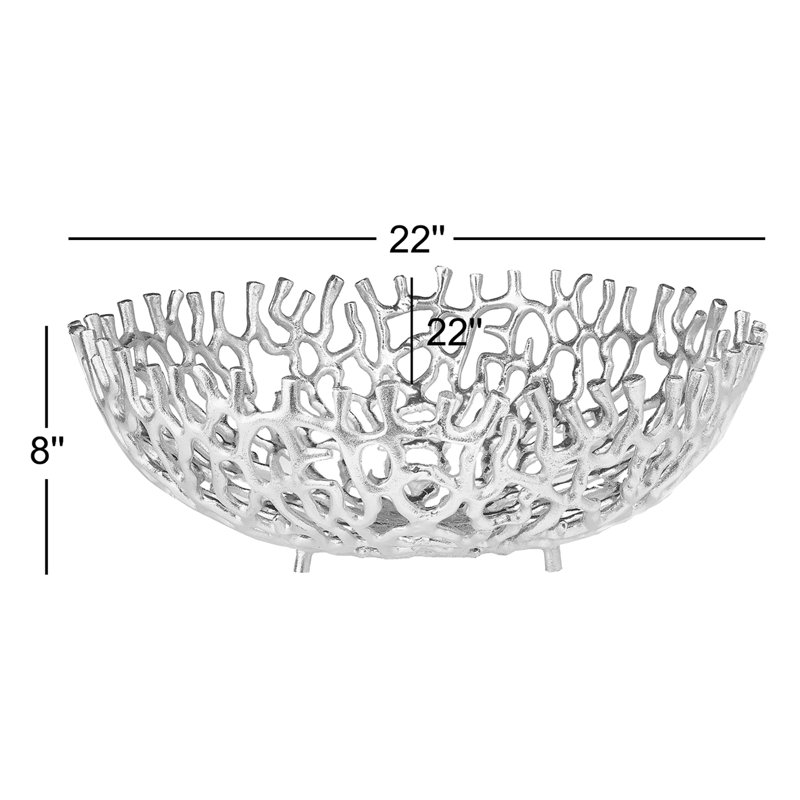 Assiette décorative Klimek, Argent