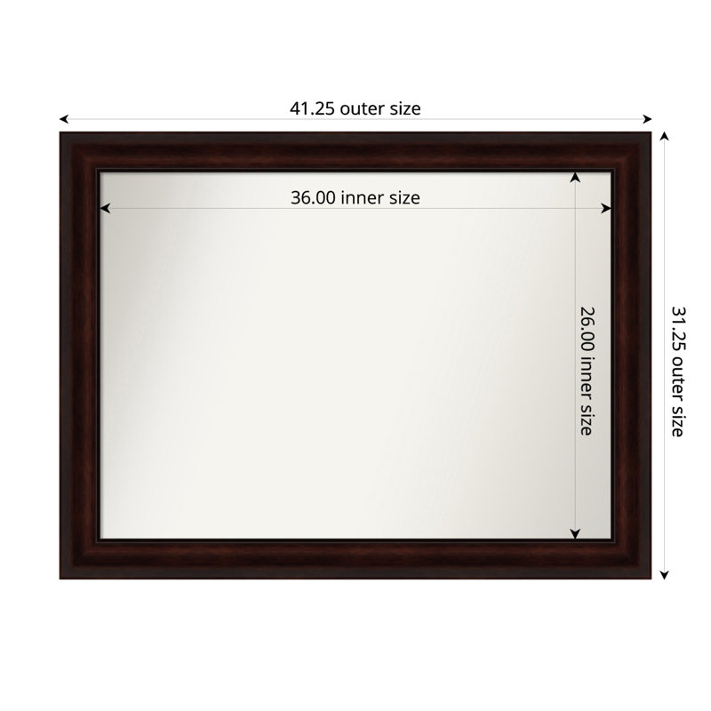 Miroir mural Nathian, 31,25 po x 41,25 po