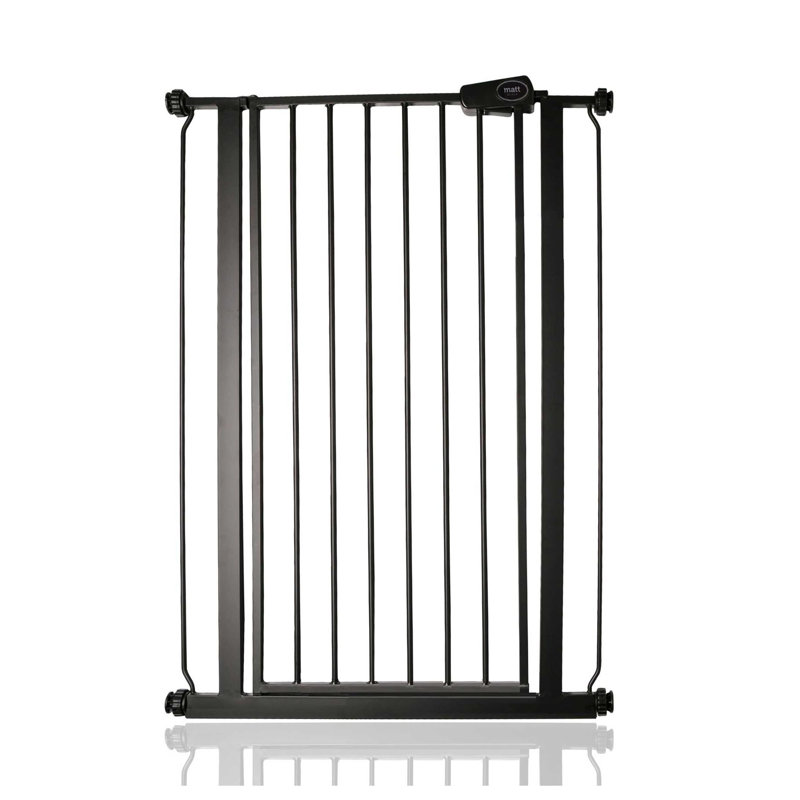 Safety Gate, 104cm H x 82.6cm W x 4cm D, Black