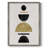 Modern Stack Framed Print - Solid Wood-1541115673