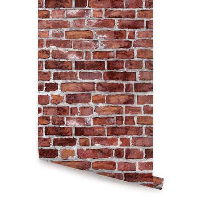 Peel & Stick Brick Roll
