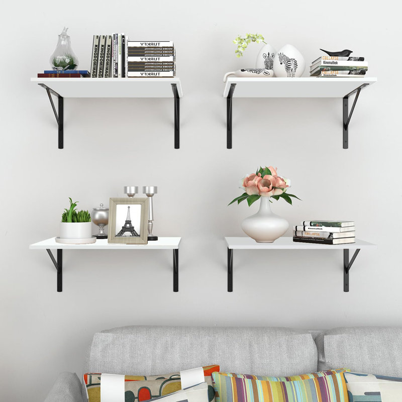 Ensemble de 4 tablettes flottantes 12 "