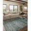 Tapis bleu / lagon lavable à la machine Magnolia Home par Joanna Gaines X Loloi Banks-1447900888
